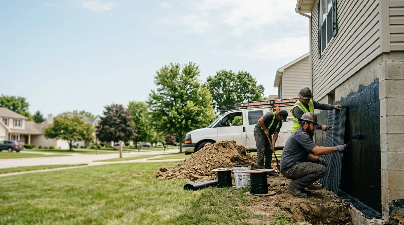 Basement Waterproofing in New Concord, OH near me